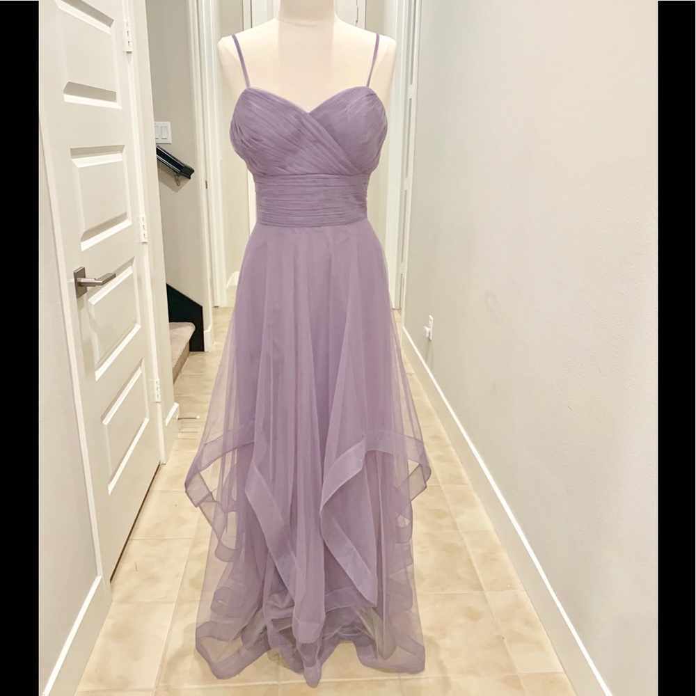 Watters tulle formal gown SIZE 10 lavender